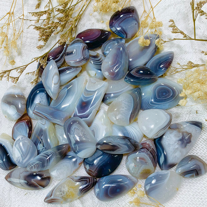 Crystal Cabochon Botswana Agate Cabochon For Wholesale Price
