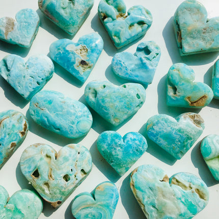 crystal heart-hemimorphite heart wholesale for B2B supplier photo 2