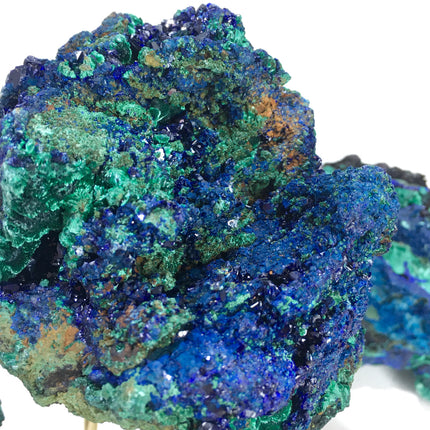 Crystal Specimen Azurite With Malachite Specimen