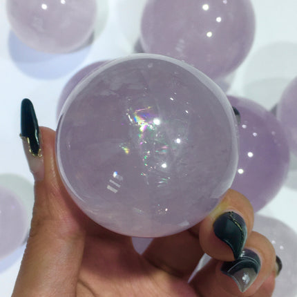 Crystal Sphere Perwinkle Quartz Sphere
