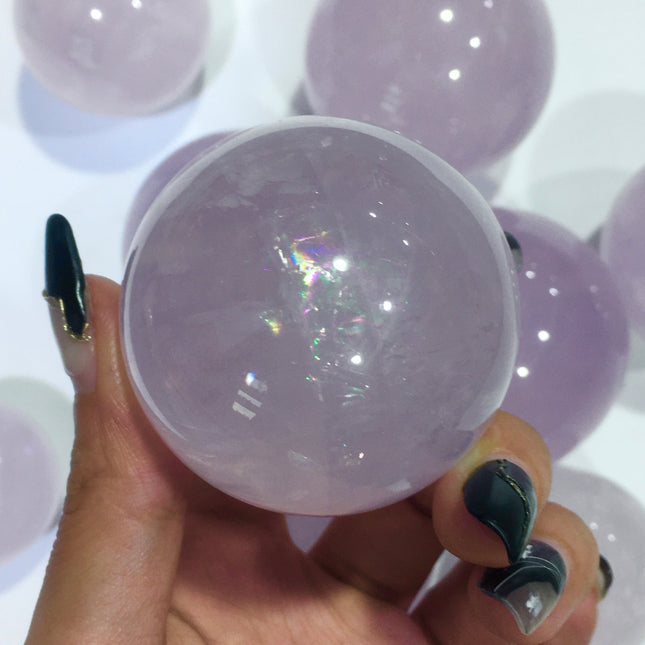 Crystal Sphere Perwinkle Quartz Sphere