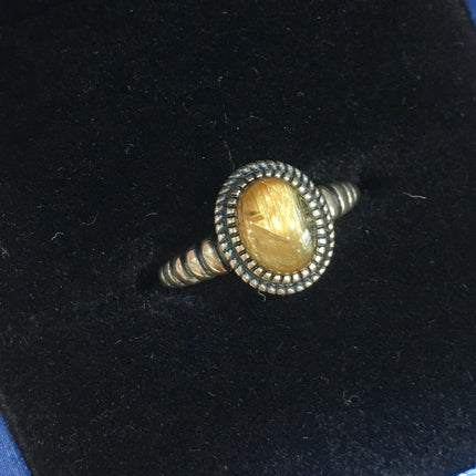 Mixed gemstone ring