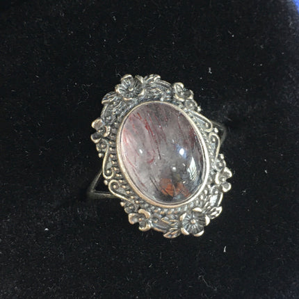 Mixed gemstone ring
