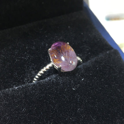 Mixed gemstone ring