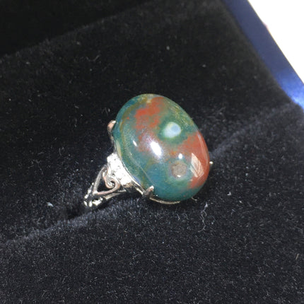 Mixed gemstone ring