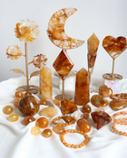 Golden Healer Quartz carving