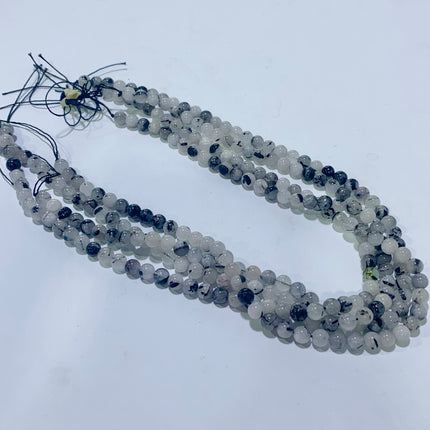 Mixed crystal bead strand