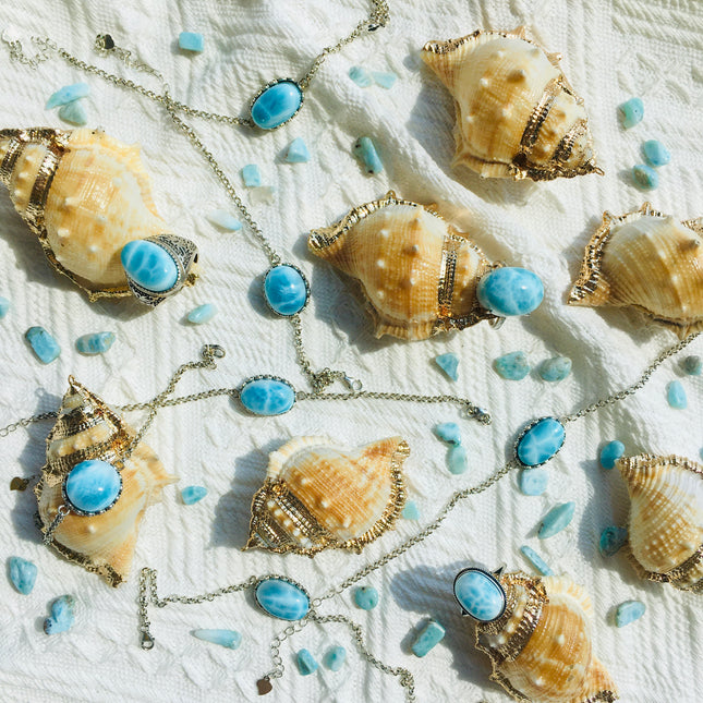 crystal bracelet-925 silver larimar bracelet wholesale for B2B supplier
