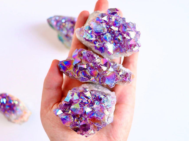 Amethyst cluster