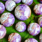 Amethyst Agate sphere