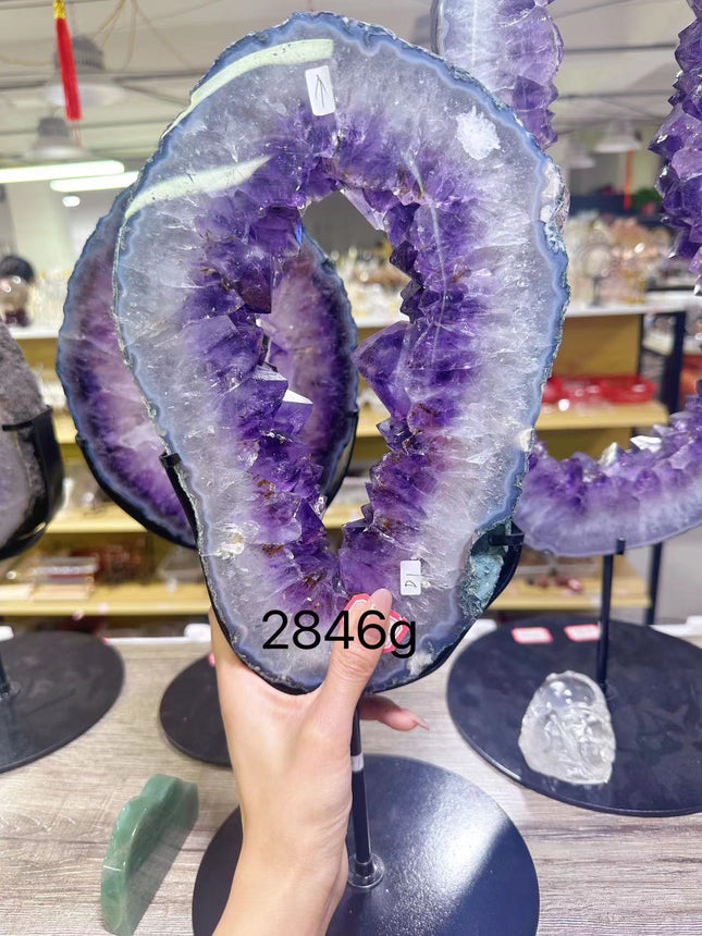 Amethyst and Agate set