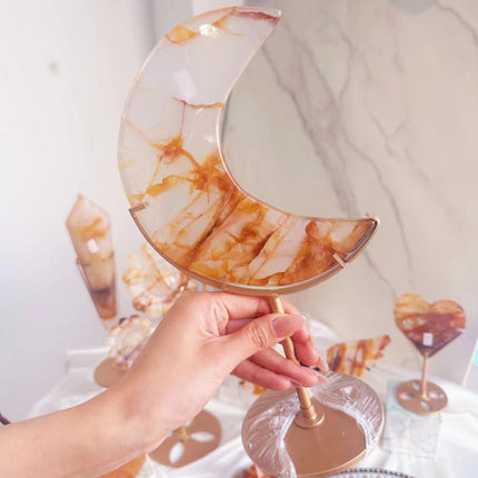 Golden Healer Quartz carving