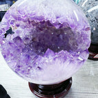 amethyst geode sphere no2