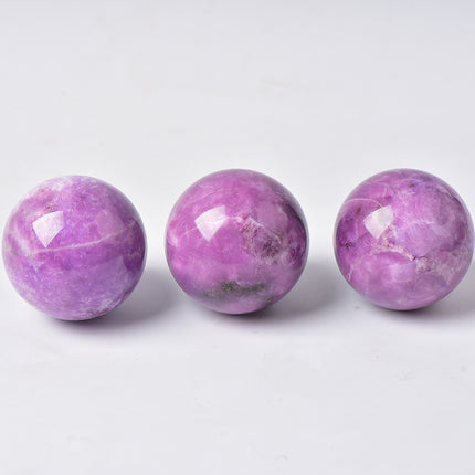 Crystal tower Lepidolite sphere / balls