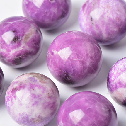 Crystal tower Lepidolite sphere / balls