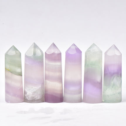 Crystal Tower Lavender Fluorite Tower