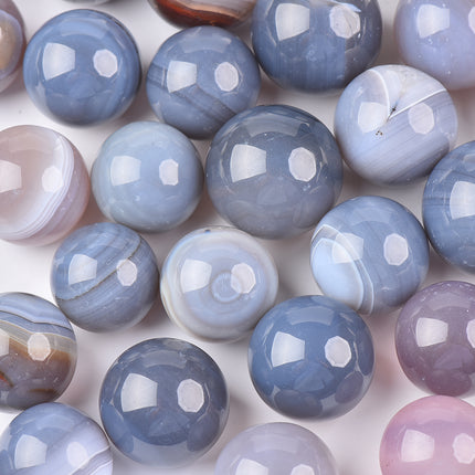 crystal sphere Blue agate sphere