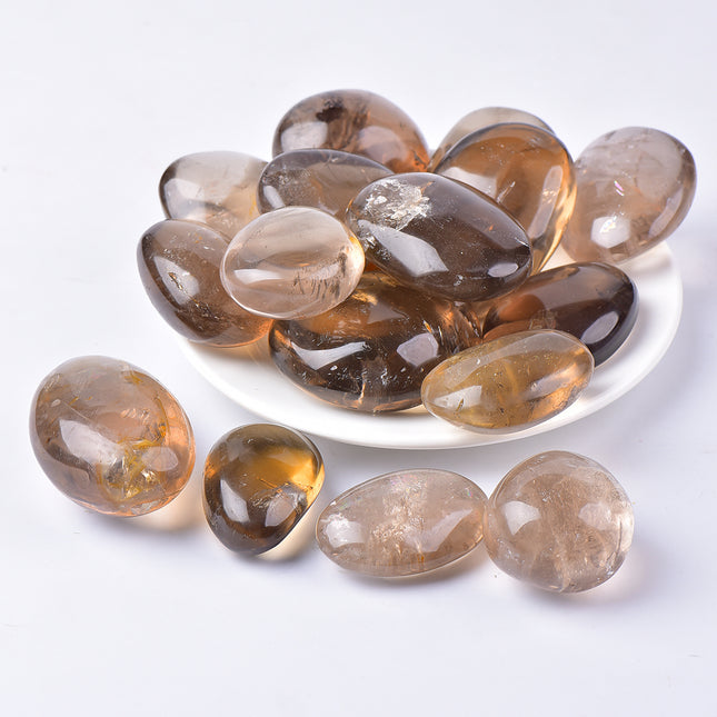 Smoky Quartz palm stone