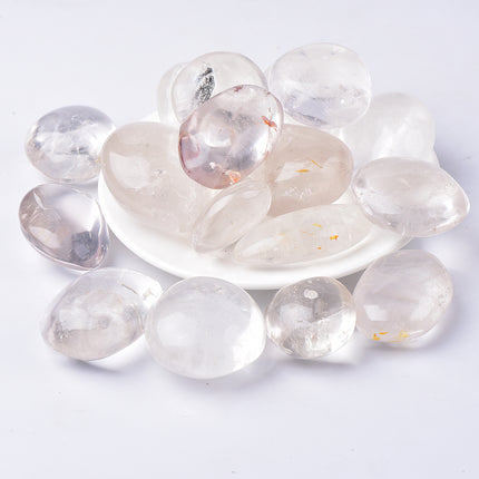 Clear Quartz palm stone