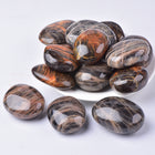 Crystal Palm Black Moonstone Palm Stone wholesale product photo 1 for B2B crystal buyers
