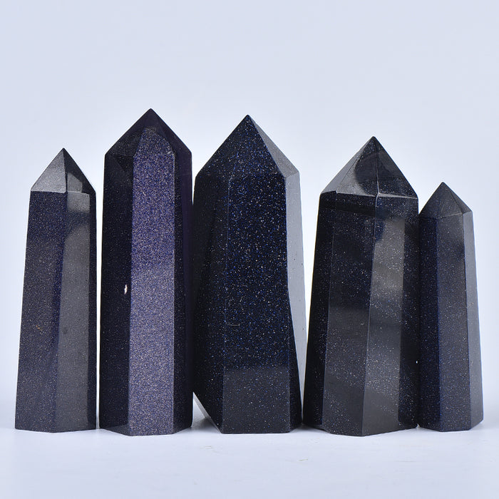 Crystal towers _ blue sand stone towers for wholesale price
