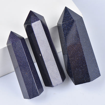 Crystal towers blue sand stone towers