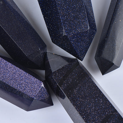 Crystal towers blue sand stone towers