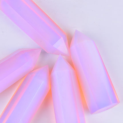 Crystal tower pink opalite towers