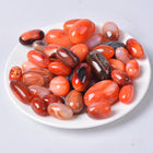 Carnelian tumbled stones