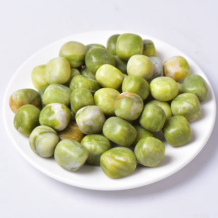 Green Opal tumbled stones