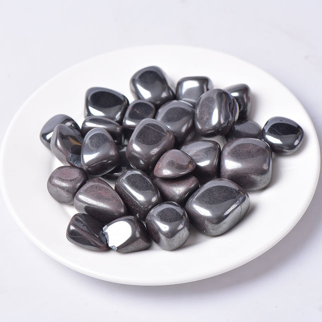 Hematite tumbled stones