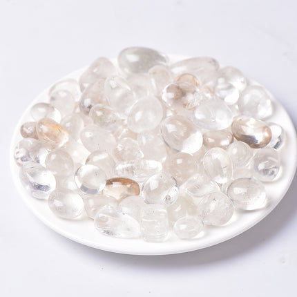 Clear Quartz tumbled stones