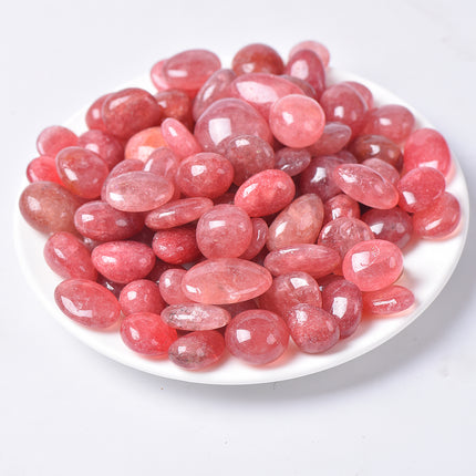 Strawberry Quartz tumbled stones