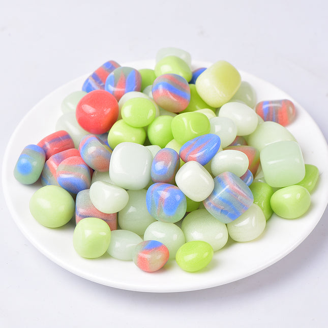 Natural Crystal tumbles for ornament _Glowing stone tumbles for wholesale price