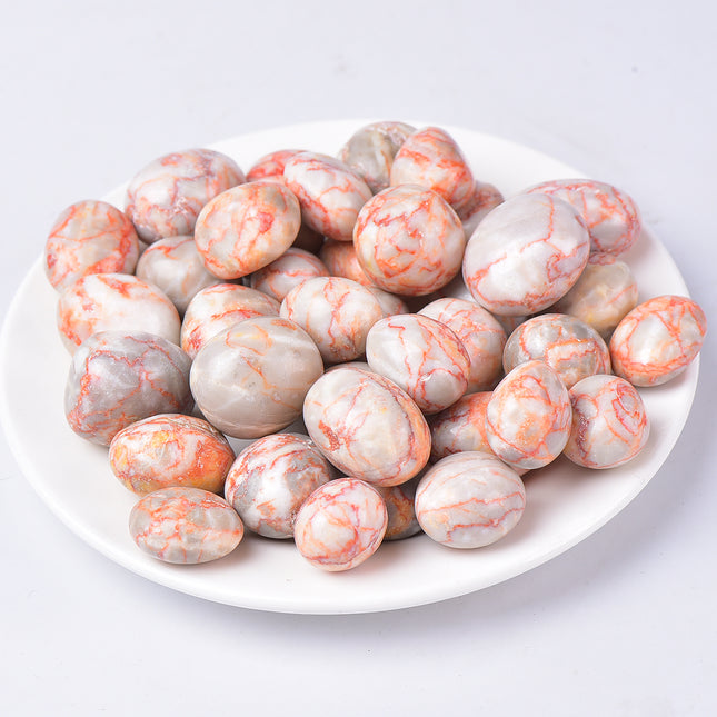 Red Vein Jasper Tumbled Stones