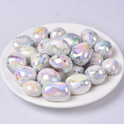 Aura Howlite Tumbled Stones