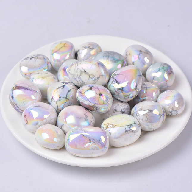 Aura Howlite Tumbled Stones