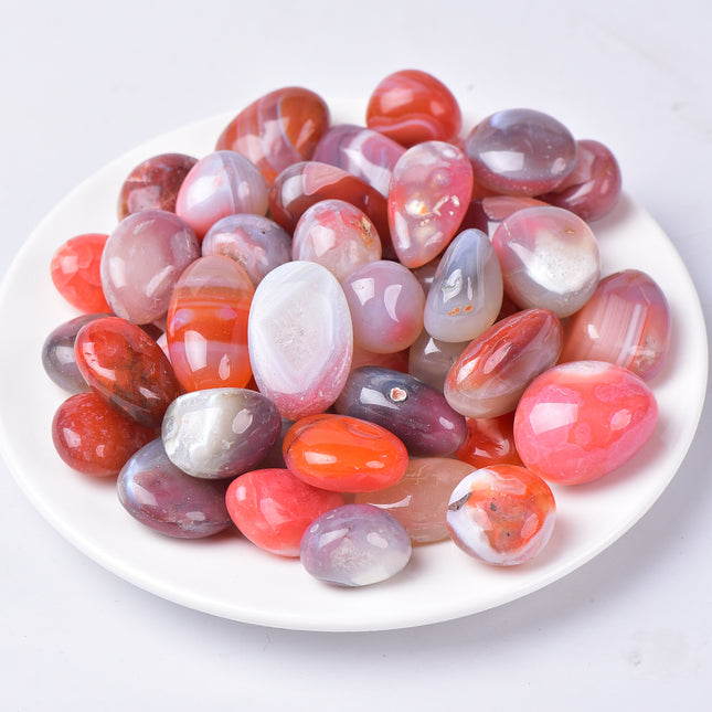 Red Agate Tumbled Stones