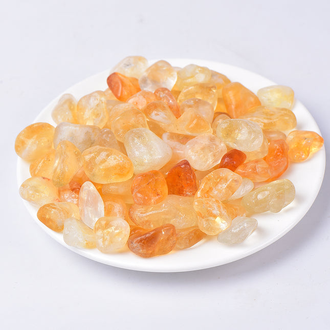 Crystal Tumble Big Citrine Tumbles