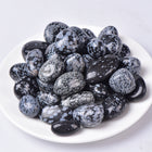 Snowflake Obsidian Tumbled Stones