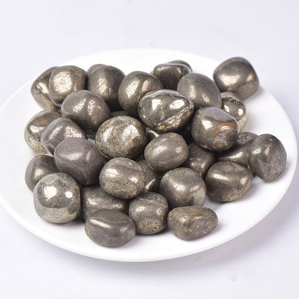 Pyrite Tumbled Stones