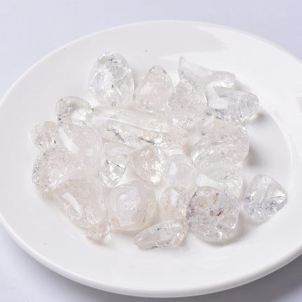 Crystal Tumble Crackle Quartz Tumbles For wholesale Price product photo 1 for crystal resellers