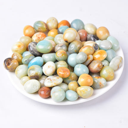Orange and Yellow Calcite Tumbled Stones