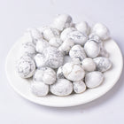White Howlite Tumbled Stones