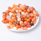 Fire Quartz and Golden Healer Quartz Tumbled Stones