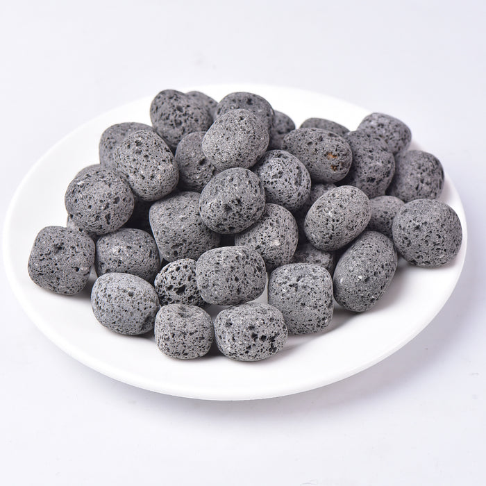 Natural Crystal tumbles for ornament _Lava stone tumbles for wholesale price