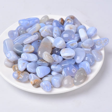 Blue Lace Agate Tumbled Stones
