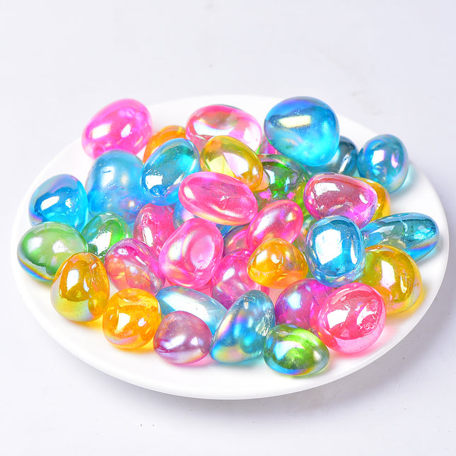 Crystal Tumble Colorful Aura Tumbles For Wholesale Price