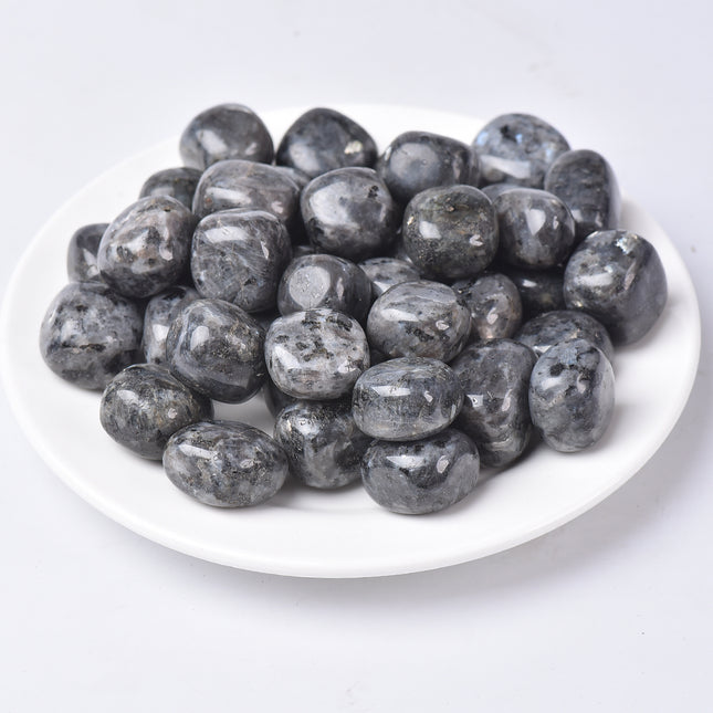 Larvikite Tumbled Stones