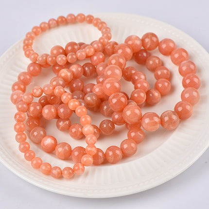Peach Moonstone bracelet